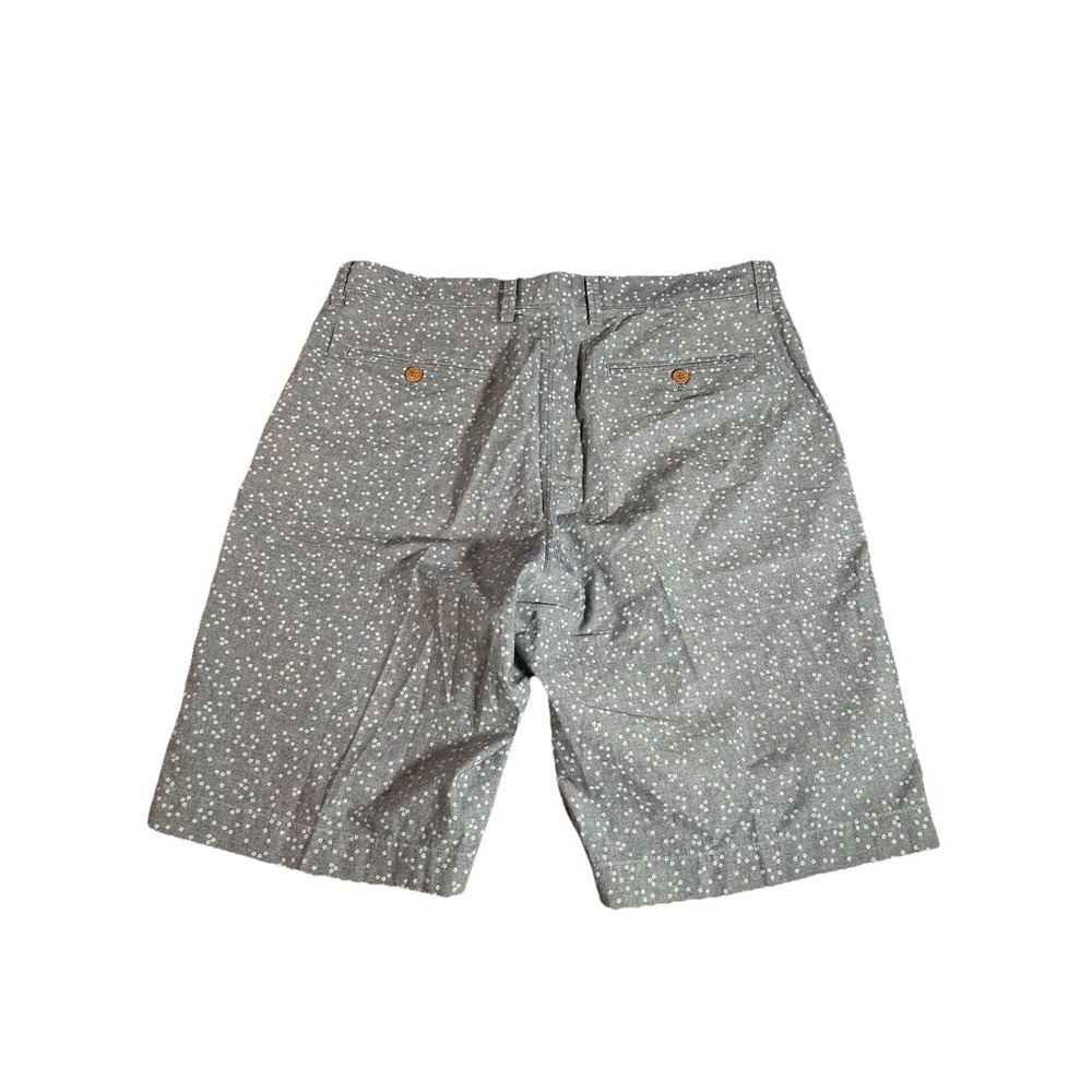 J.Crew Shorts Men's 34 Rivington 11" Gray Chino Shorts Floral AOP Preppy Beach - Picture 2 of 5